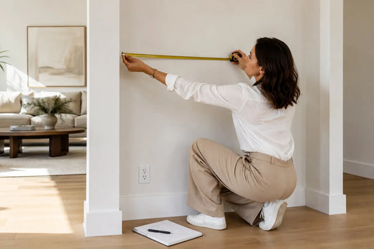 Cómo tomar medidas para un mueble a medida: ancho, altura y profundidad