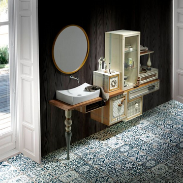 One bathroom console