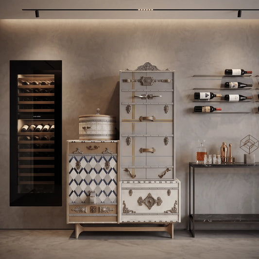 Armario bar Suitcase