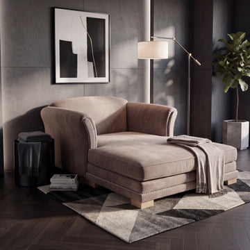 chaise longue Cats en salón moderno con decoración elegante y ambiente acogedor