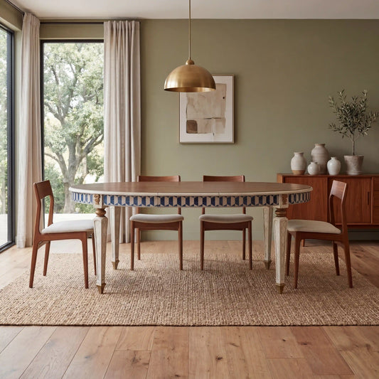 Mesa de comedor extensible Blunara