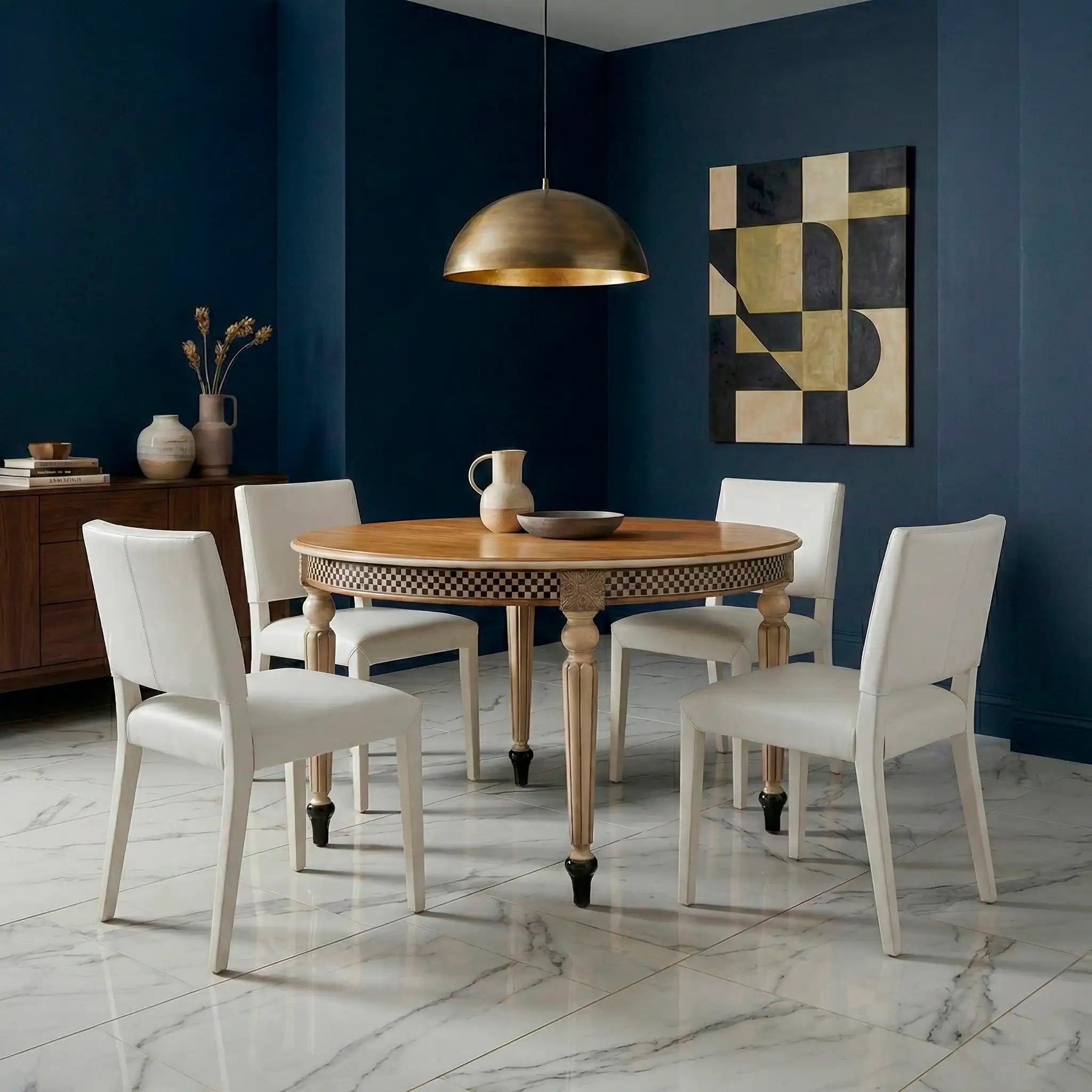 Mesa comedor redonda