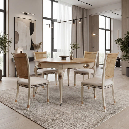 Mesa de comedor extensible Michela