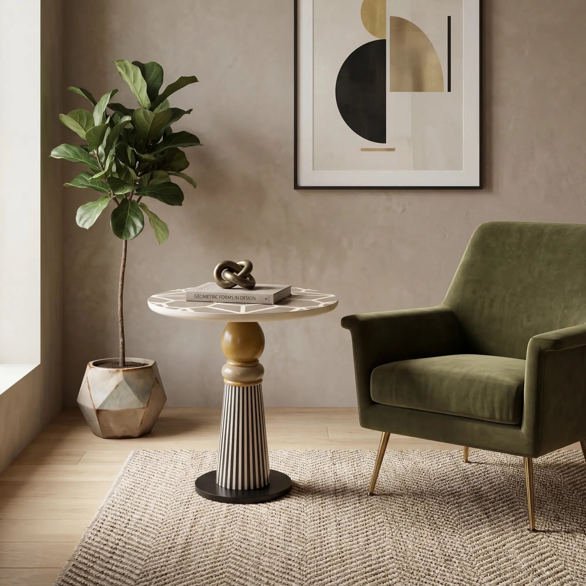 Isabel side table - Lola Glamour
