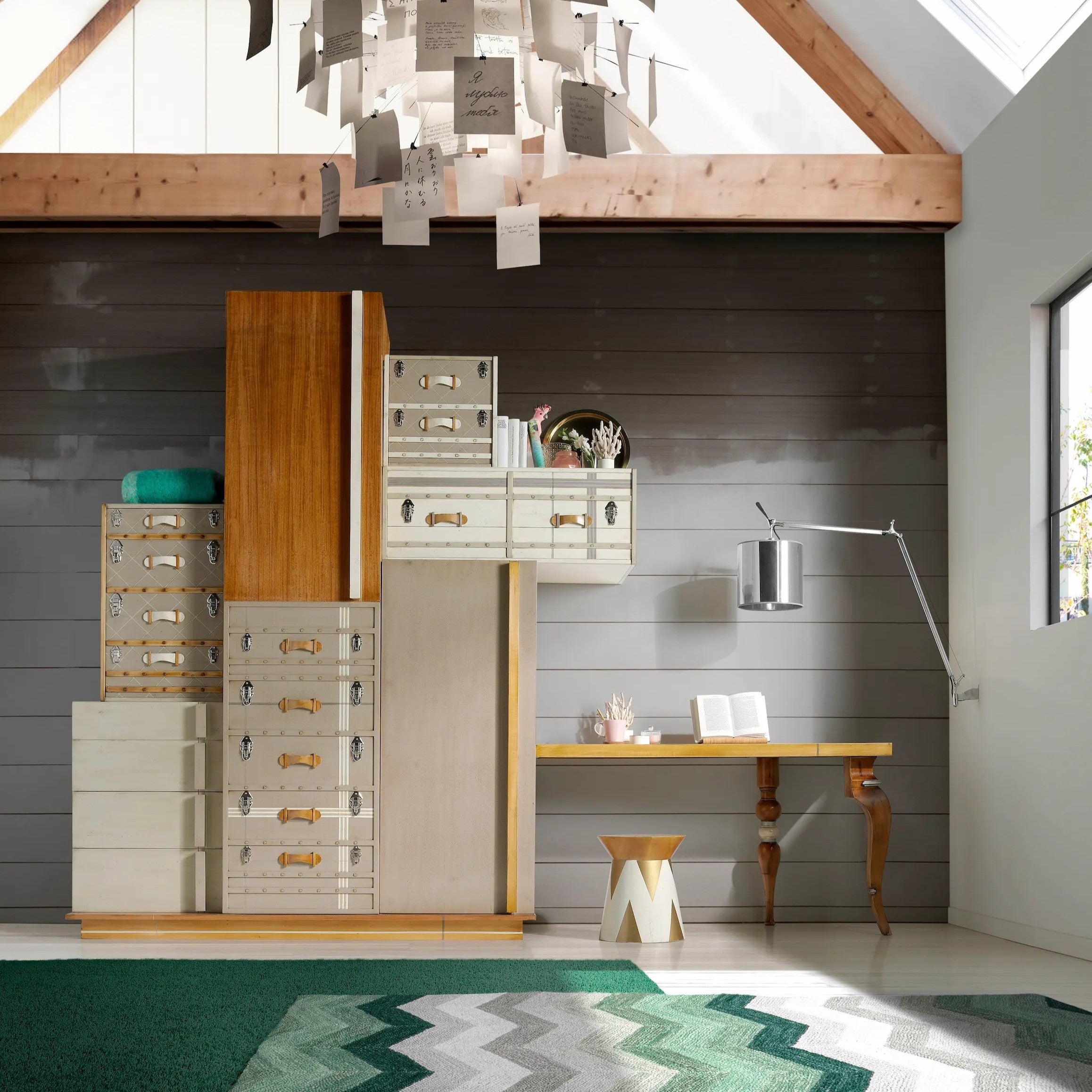 Suitcase Storage cabient