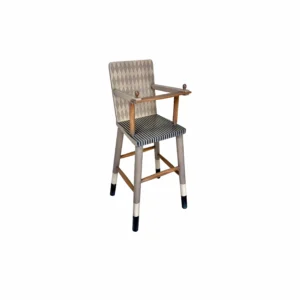 Trona para bebé con diseño Lola Glamour en madera decorativa