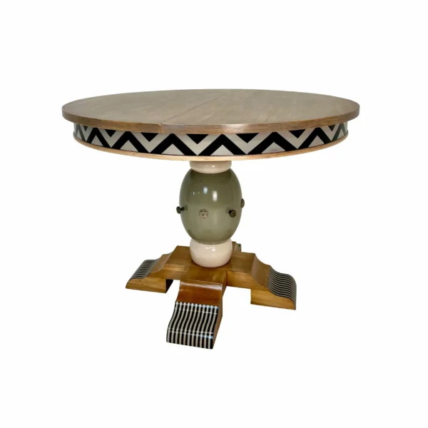 Mesa Péndola extensible de diseño en outlet, modelo único.