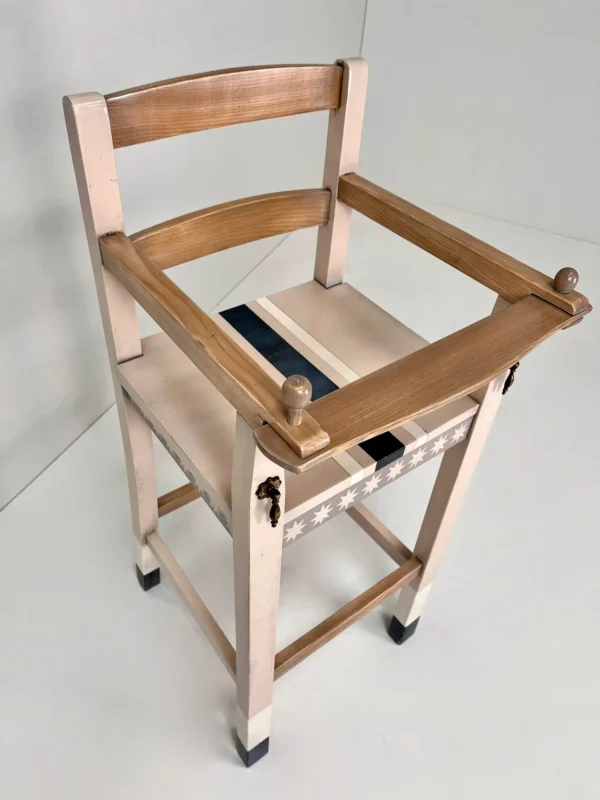 Trona decorativa para bebé, perfecta para madres con estilo