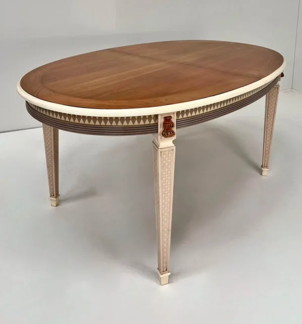 Patas de madera robustas de la mesa de comedor Damara
